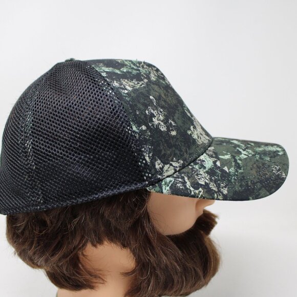 Lululemon Commission Variegated Mesh Back Camo Hat Men One Size Snapback Trucker - Picture 7 of 12
